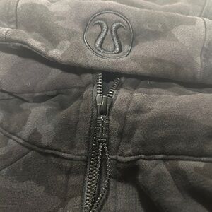 Lululemon Black Camouflage Hoodie